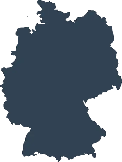 Deutschlandkarte – Abholgebiet Autoankauf Herzogenaurach